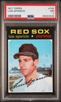 1971 TOPPS 740 APARICIO PSA 7