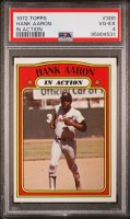 1972 TOPPS 300 AARON PSA 4