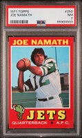 1971 TOPPS 250 NAMATH PSA 7