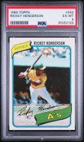 1980 TOPPS HENDERSON 482 PSA 6