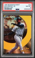 1998 BOW 27 GRIFFEY PSA 8