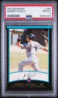 2001 BOWMAN PUJOLS PSA 8