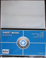 CSP SHEET MUSIC SLEEVES