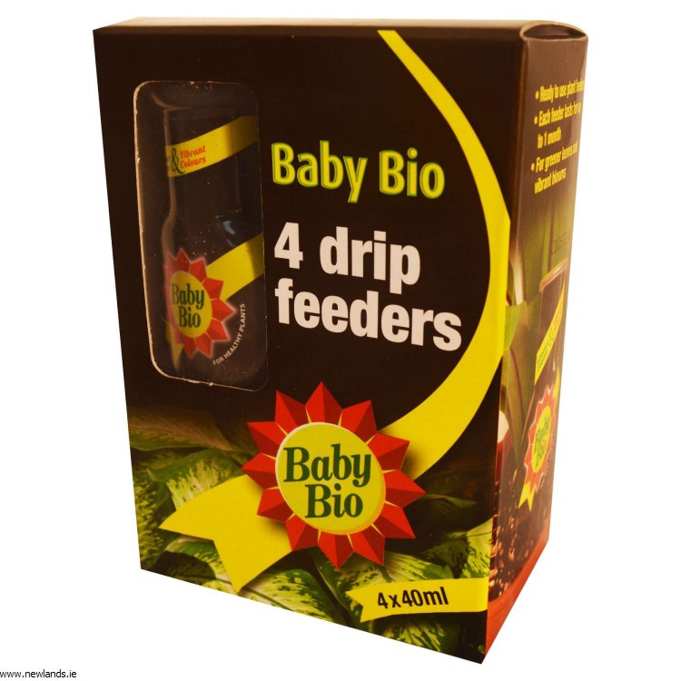 Baby Bio 4 Drip Feeders Houseplant Food Newlands Garden Centre