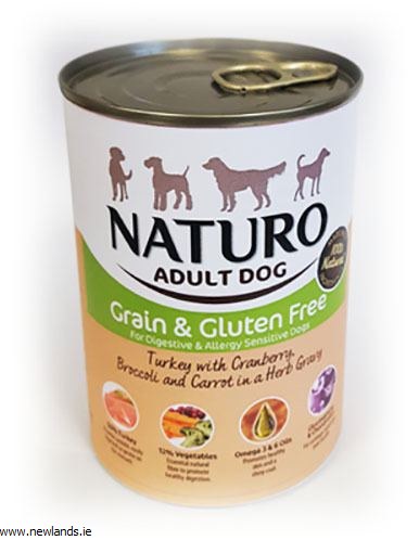 naturo dog food cans