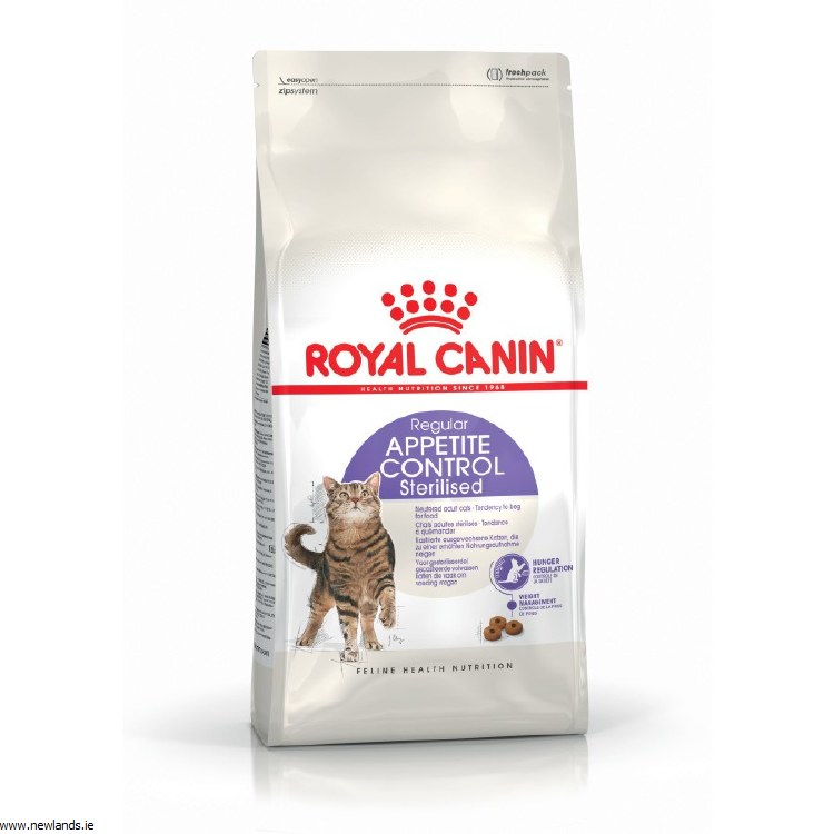royal canin regular appetite control sterilised