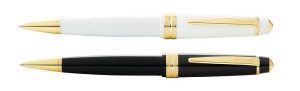 Cross Bailey Light Ballpoint Pen with Gold Fittings