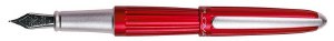 Diplomat Aero Fountain Pen in Red