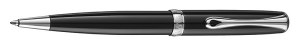 Diplomat Excellence A Ballpoint Pen in Black and Chrome