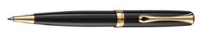 Diplomat Excellence A Ballpoint Pen in Black and Gold
