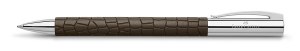 Faber-Castell Ambition Ballpoint Pen in Brown Croc