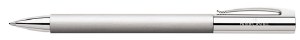 Faber-Castell Ambition Metal Ballpoint Pen in Brushed Matte Stainless Steel