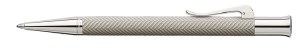 Graf Von Faber-Castell Guilloche Cisele Propelling Ballpoint Pen in Light Grey