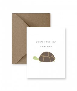 IM PAPER You're Turtley Awesome Card