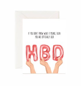 Jaybee Designs HBD Birthday Card