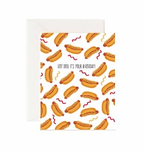 Jaybee Designs Hot Dog Birthday Card