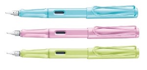 Lamy Safari Fountain Pen in Limiterd Edition Deelite Colours