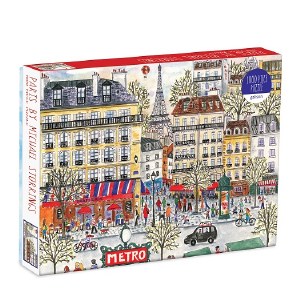Galison Michael Storrings Jigsaw Puzzle- Paris