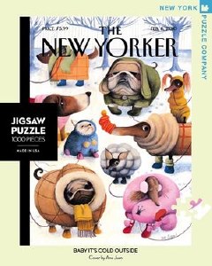 New York Puzzle Co. The New Yorker "Baby It's Cold Outside"