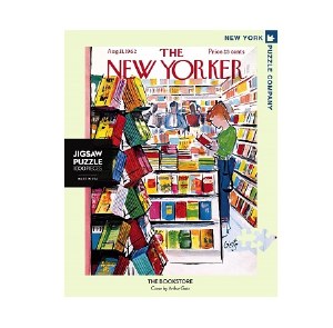 New York Puzzle Co. The New Yorker "The Bookstore"