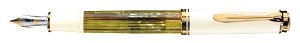 Pelikan Souveran M400 Fountain Pen in Tortoise Shell White