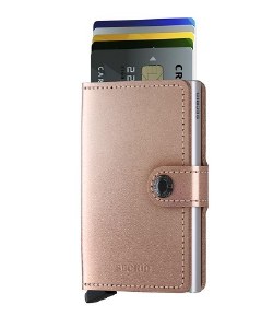 Secrid Miniwallet in Metallic Finish
