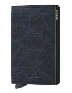 Secrid Slimwallet in Crunch Navy Finish