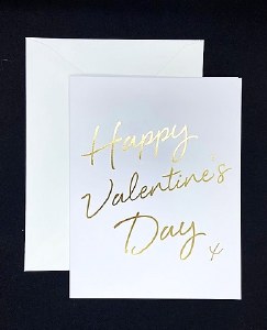 Wrinkle and Crease Happy Valentine's Day Card