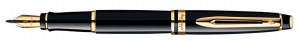 Waterman Expert 3 Series Fountain Pen (Black with Gold Trim)