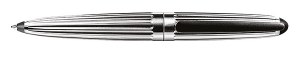 Diplomat Aero Ballpoint Pen in Factory Silver