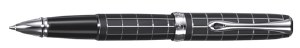 Diplomat Excellence A2 Guilloche Rollerball Pen in Black Rhombus