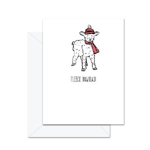 Jaybee Designs Fleece Navidad Card