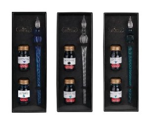 J. Herbin Glass Pen Set