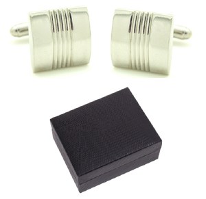 JVA OVAL CUFFLINKS