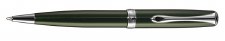 Diplomat Excellence A Ballpoint Pen in Evergreen and Chrome