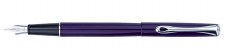 Diplomat Traveller Fountain Pen in Dark Purple