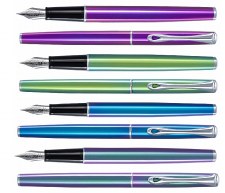 Diplomat Traveller Fountain Pen in Funky Colours