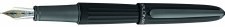 Diplomat Aero Fountain Pen in Matte Black