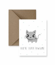 IM PAPER  You're Super Pawsome Card