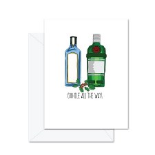 Jaybee Designs Gin-Gle All The Way Card