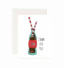 Jaybee Designs I Soda Like You Card