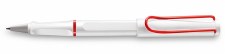 Lamy Safari Limited Edition Rollerball Pen in White and Red
