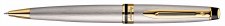 Waterman Expert 3 Series Ballpoint Pen (Stainless Steel with Gold Trim)