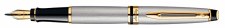 Waterman Expert 3 Series Fountain Pen (Stainless Steel with Gold Trim)