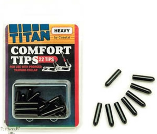 Vinyl Comfort Tips For Dog Prong Training Collars 3 0mm 20 Pack