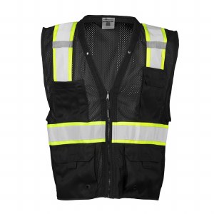 B100V Enhanced Visibility Multi-Pocket Mesh Vest
