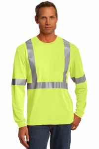 CS401LS Long Sleeve Safety T-Shirt