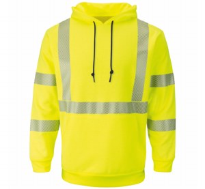 SMH4HV Hi-Vis Pullover Hooded Fleece Sweatshirt