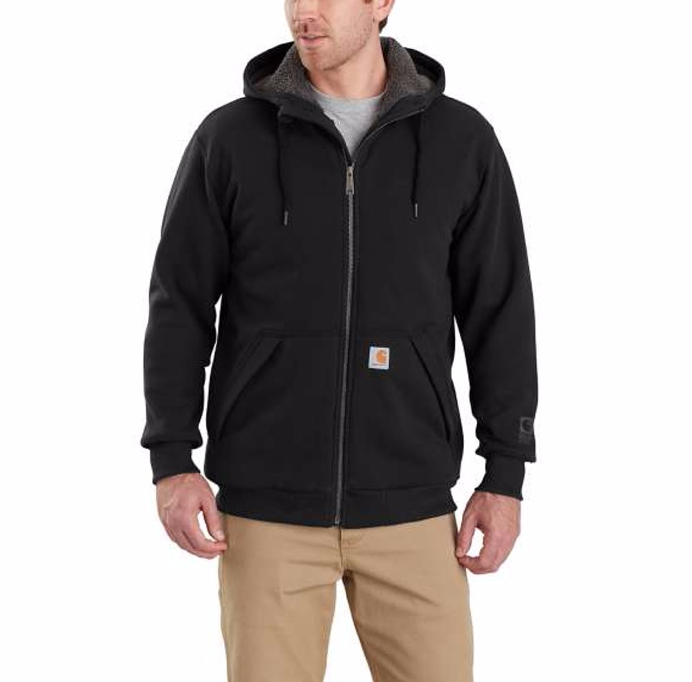 103308 Rain Defender Rockland Sherpa-Lined Full-Zip Hooded Sweatshirt ...