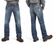 10018365 FR M4 LOW RISE RIDGELINE BOOT CUT JEAN